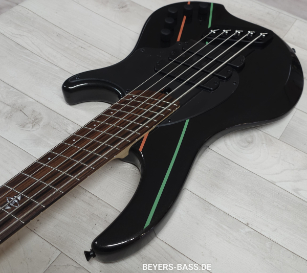 Preview: Dingwall JT3 John Taylor 5-String, Metallic Black, Signature